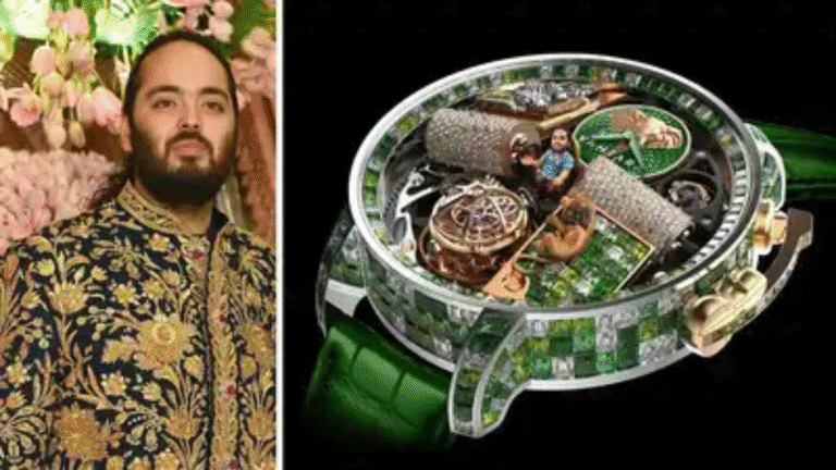 The $1.5M Vantara Watch: Anant Ambani World on a Wrist