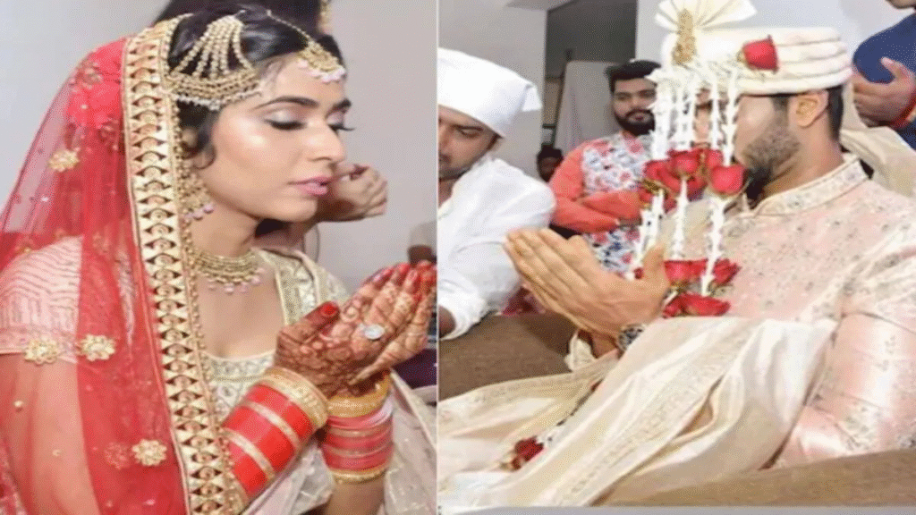 Shivam Dube and Anjum Khan