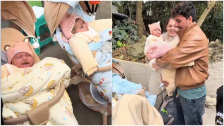 Viral: Pakistani Couple Leaves Babies with Security Guard in China