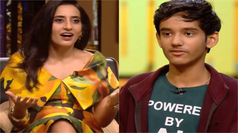 13-Year-Old AI Genius Stuns Sharks: Quits JEE for ₹60 Lakh Deal