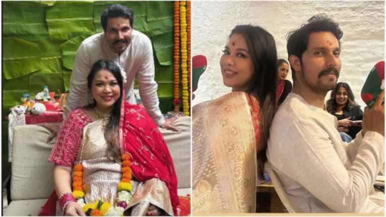 Lin Laishram and Randeep Hooda Celebrate Traditional Baby Shower