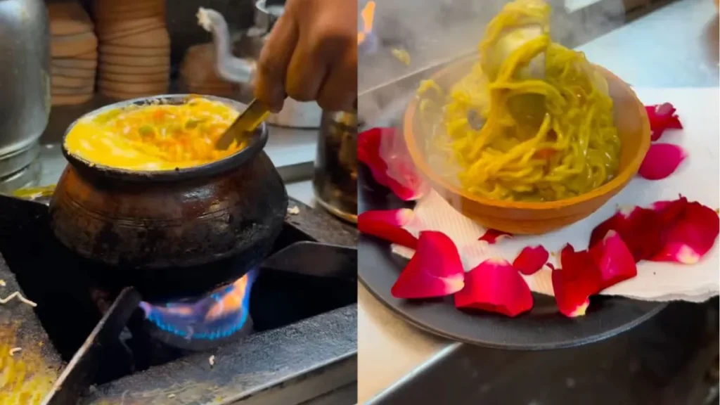 Varanasi’s Tandoori Handi Maggi