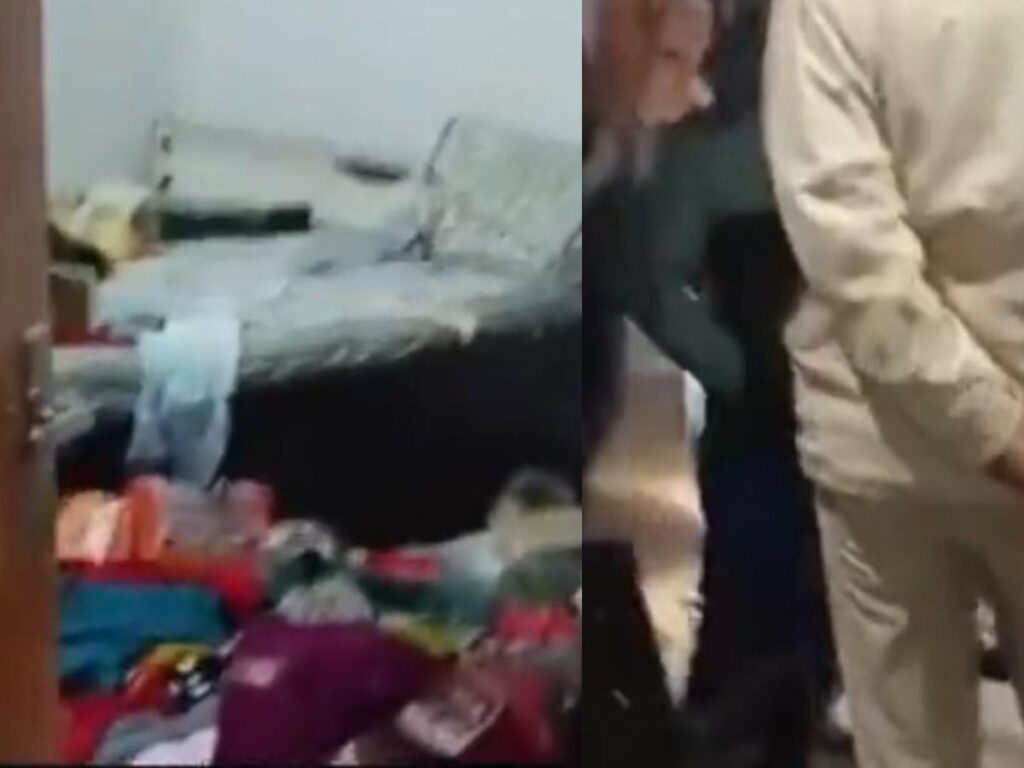 Viral Video Captures Woman