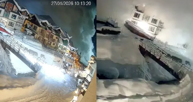 Massive Avalanche in Sonamarg Captured in Chilling Viral Video