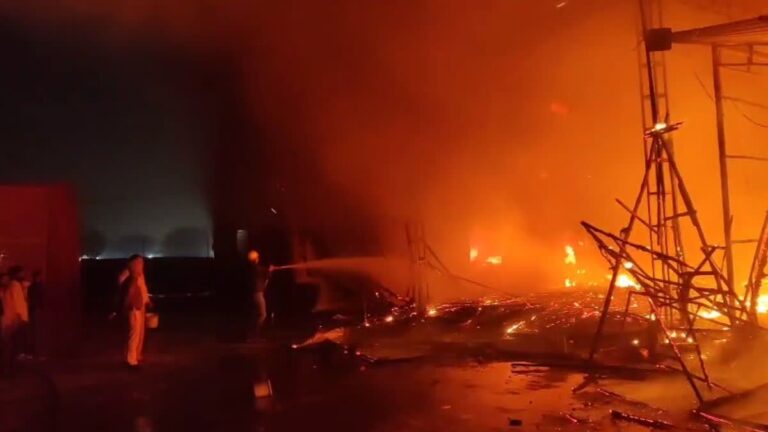 Fire Guts Gurugram Banquet Hall