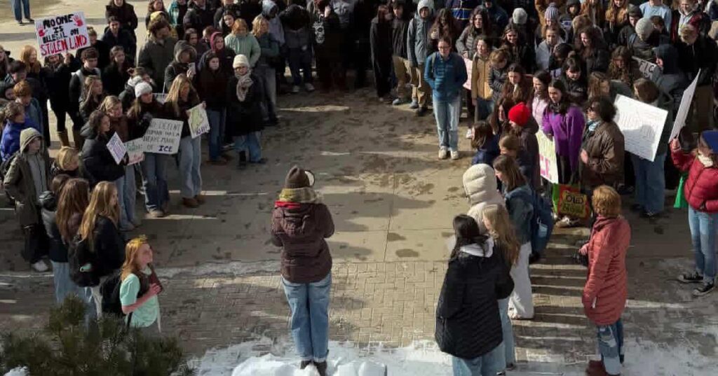 Viral School Walkout Video