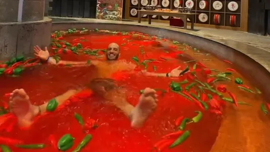Viral "Chilli Soup Spa"