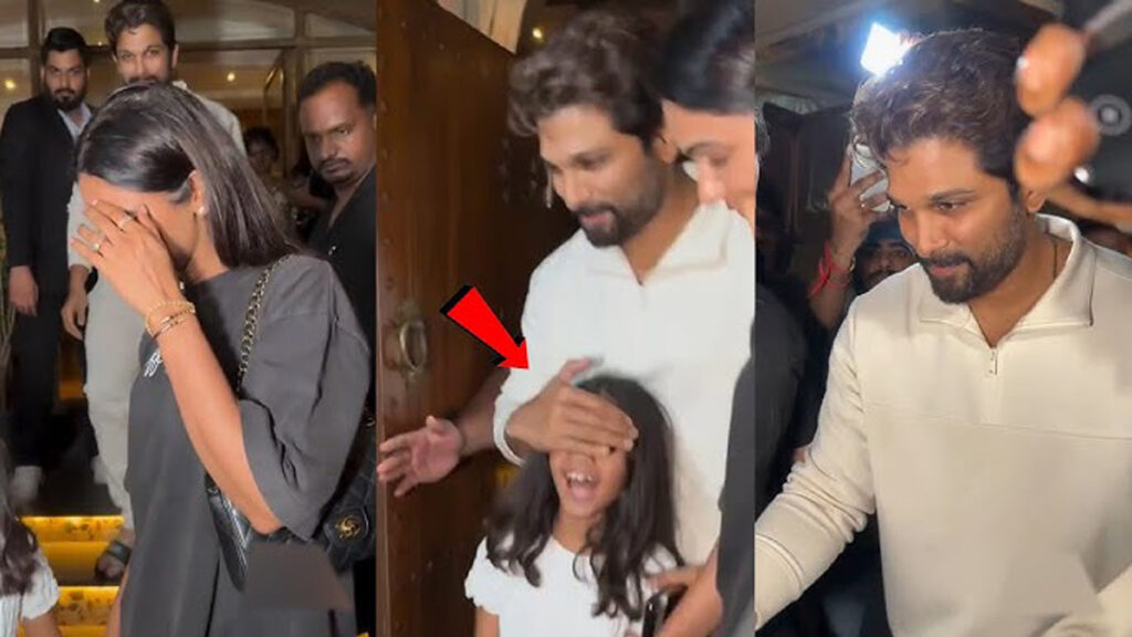 Allu Sneha Reddy to Allu Arjun