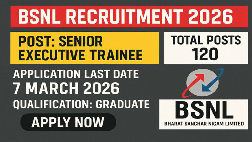 BSNL Hiring 2026