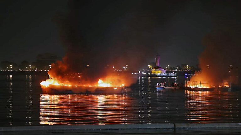 Tragedy at Hussain Sagar Hyderabad