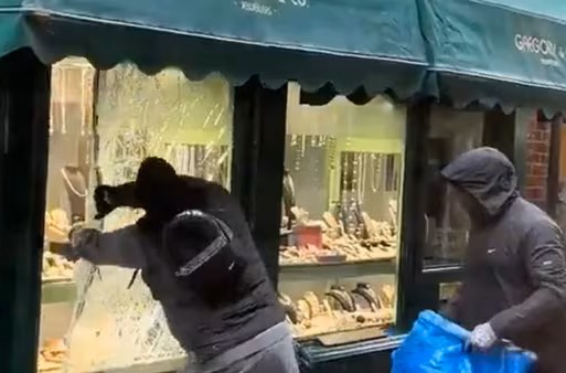 London Jewellery Robbery Sparking