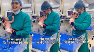 Newborn’s Surprising Interaction with