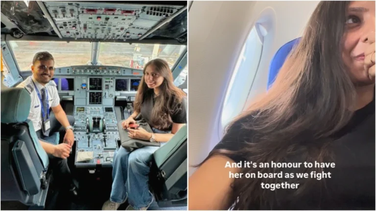 IndiGo Pilot Heartwarming Tradition of Global Bouquets Goes Viral
