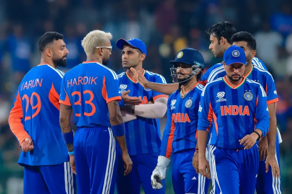 Brief Confrontation Between Indian Players
