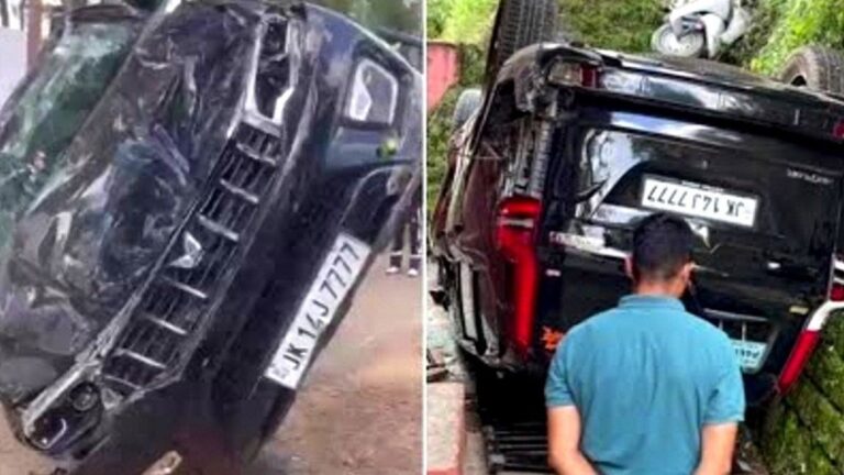 Tragic Accident in Sonipat: Five Friends Killed, Two Seriously Injured as Speeding SUV Hits Tree