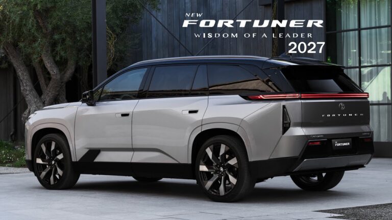 2027 Toyota Fortuner: Hybrid Power & Bold New Design Revealed