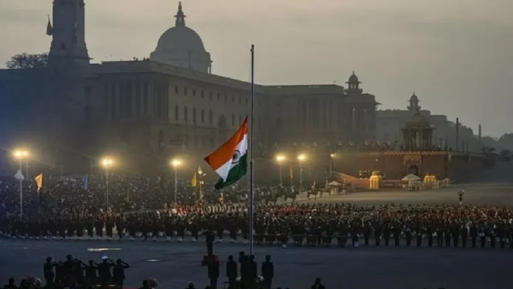 Standing for Vande Mataram