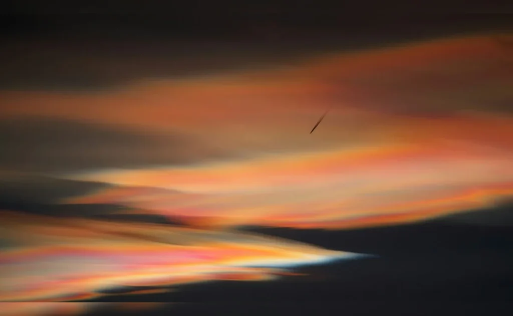 Rare Polar Stratospheric Clouds