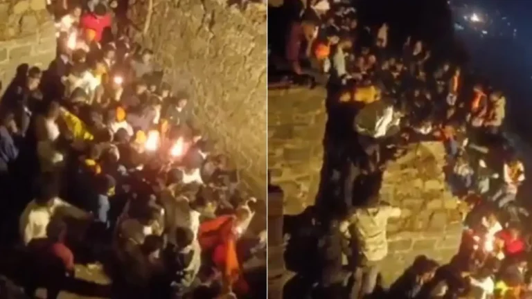Tension at Shivneri Fort: “Stampede-Like” Chaos Mars Shiv Jayanti Celebrations in Pune