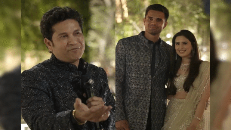 Sachin Tendulkar Gets Emotional at Son Arjun’s Pre-Wedding Festivities: “Beta Bada Ho Gaya Hai”