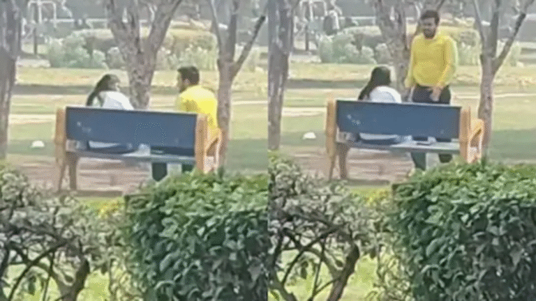 Viral Video of Man Assaulting Woman at Delhi’s Japanese Park Sparks Massive Outrage