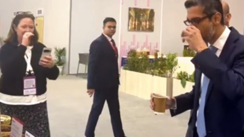 Sundar Pichai Coffee Break Steals