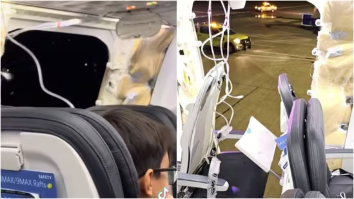 Mid-Air Terror: 188 Safe After Door Blowout