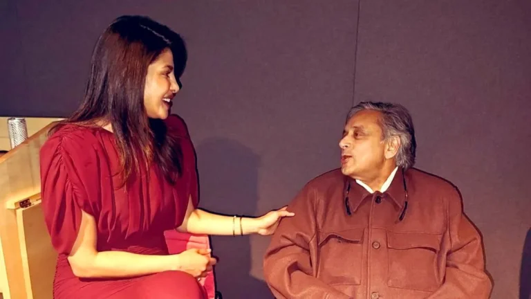 Tharoor & Priyanka: A Harvard Reunion