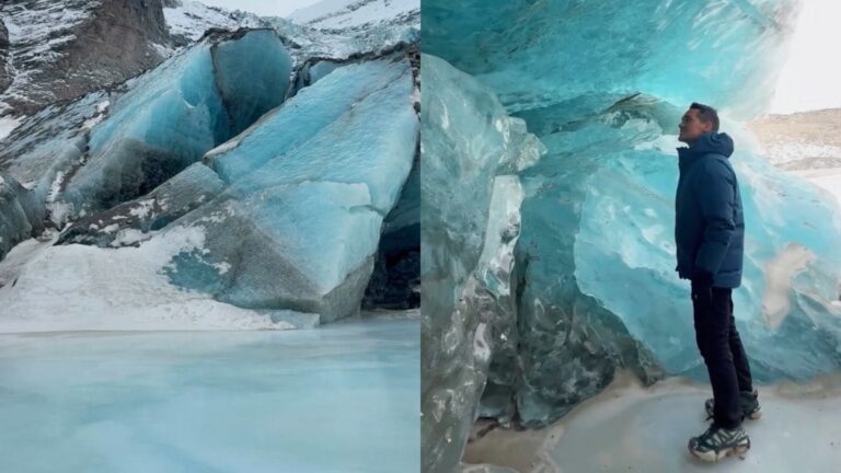 Ladakh’s Ice Caves and Frozen Rivers Evokes ‘Game of Thrones’ Imagery