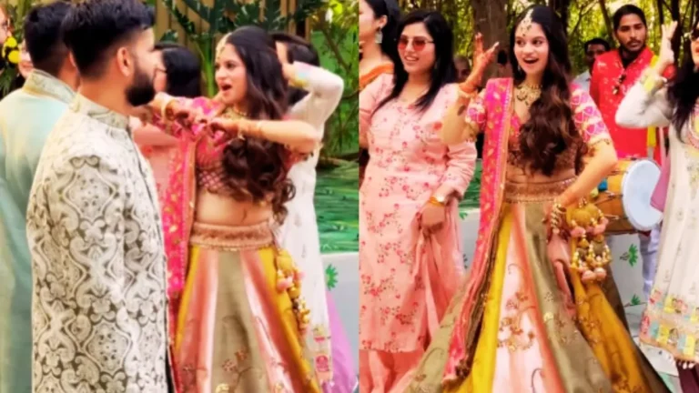 Groom’s Grand Entry During Bride’s ‘Mehndi Laga Ke Rakhna’