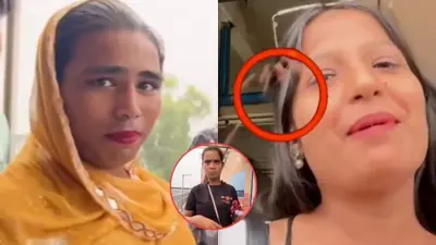 Transgender Individual Spits Gutka