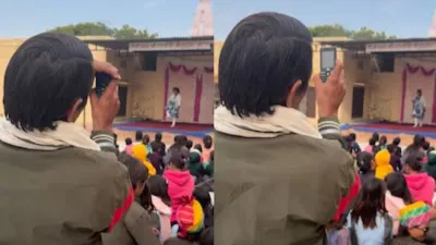 Father Recording Daughter’s Dance