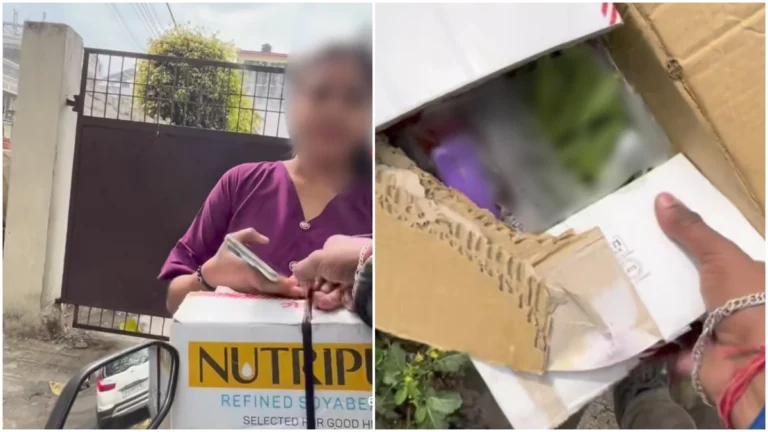 From Parcels to Plastic Bags: Woman Viral ‘Garbage Delivery’ via Rapido Porter Stuns Internet