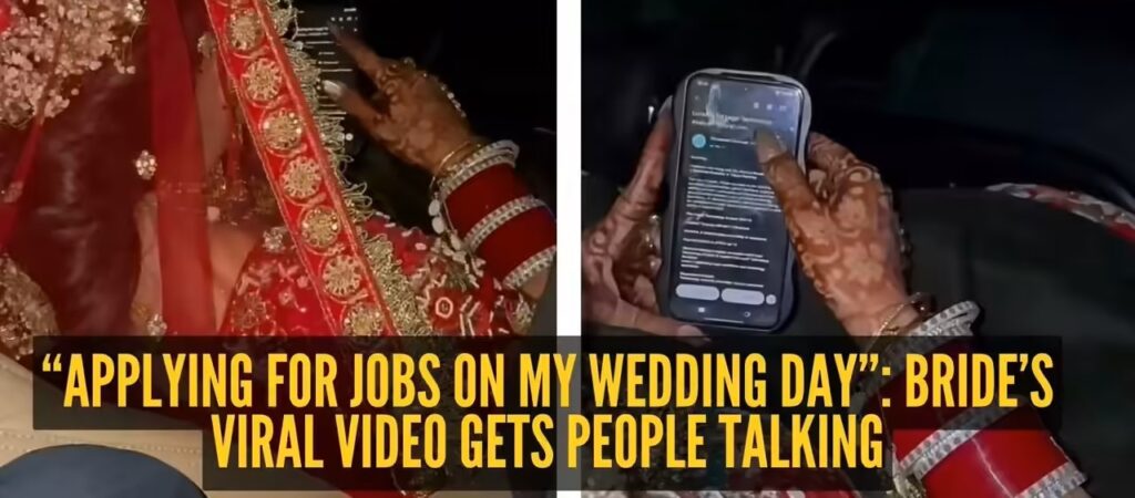 Bride’s Job Application During