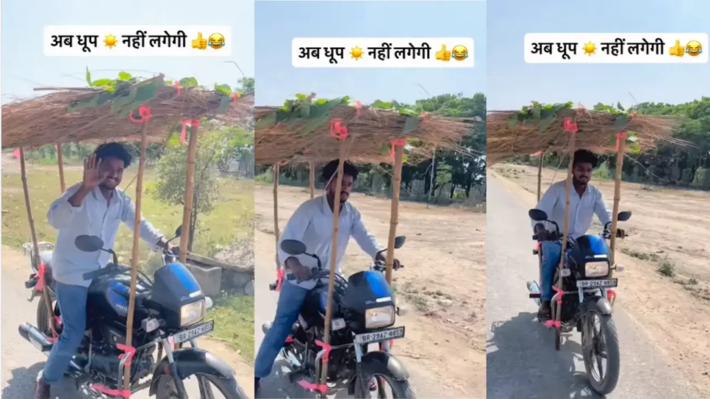 Innovative "Cooling Bike" Powered