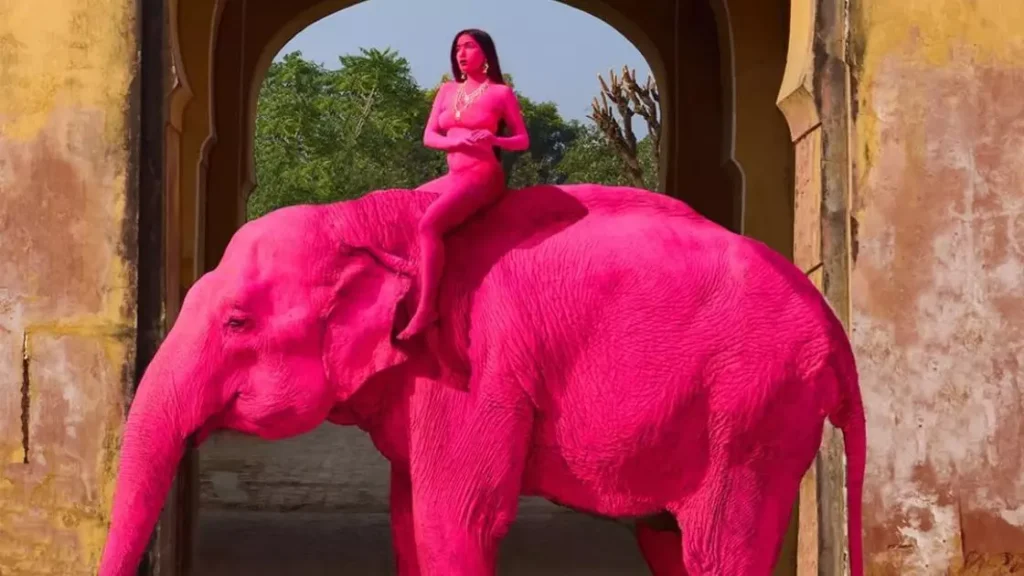 Russian Photographer’s "Pink Elephant"