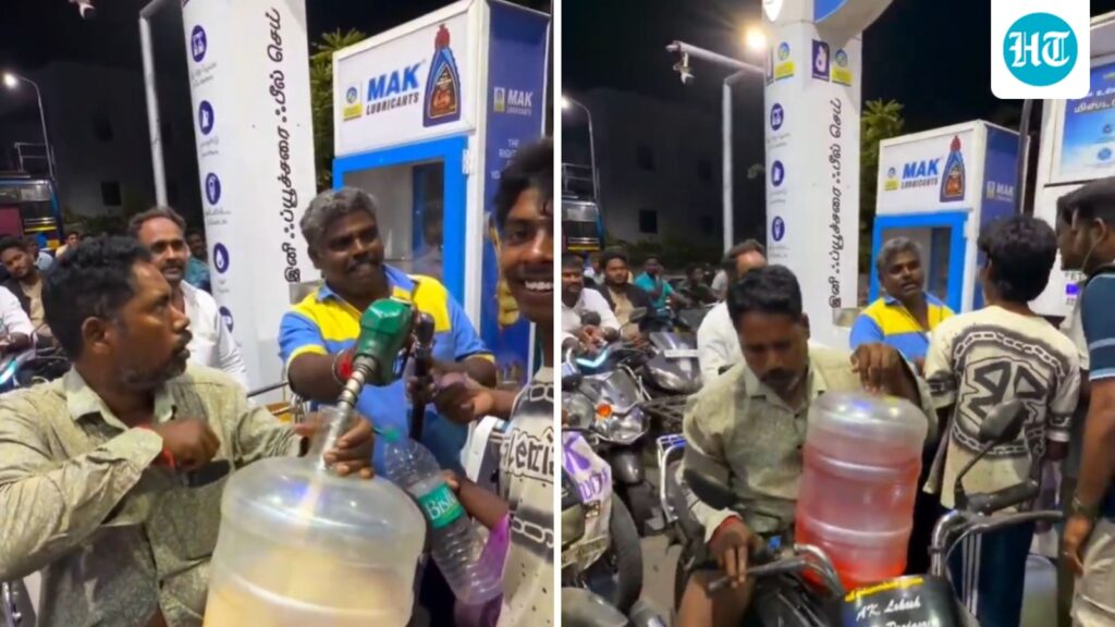 Fuel Being Filled in