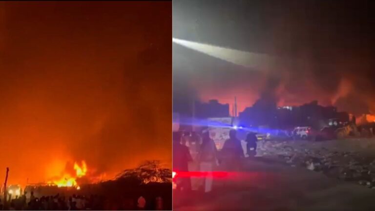 Delhi Market Fire Mislabeled