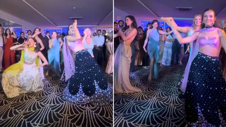 Foreign Dancers’ Energetic Performance