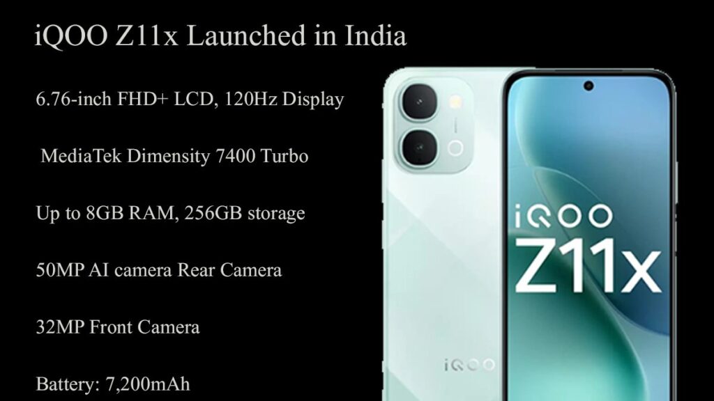 iQOO Z11x Launched