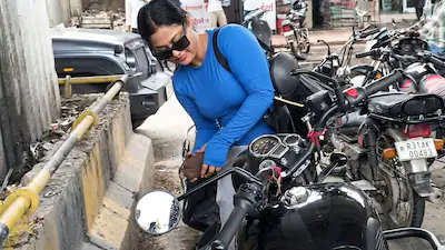 Viral Video of Woman Vandalizing