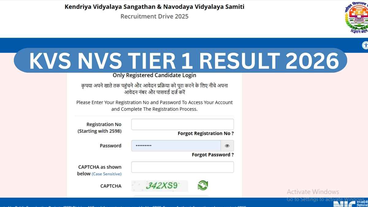 KVS and NVS Recruitment 2026