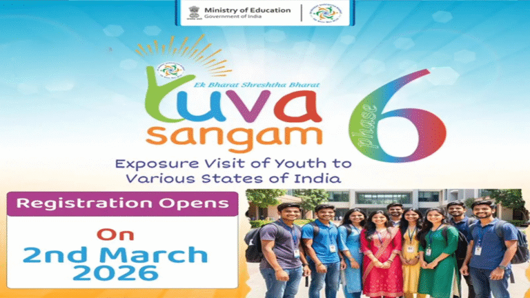Yuva Sangam Phase VI: Registrations Now Open for Youth Exchange