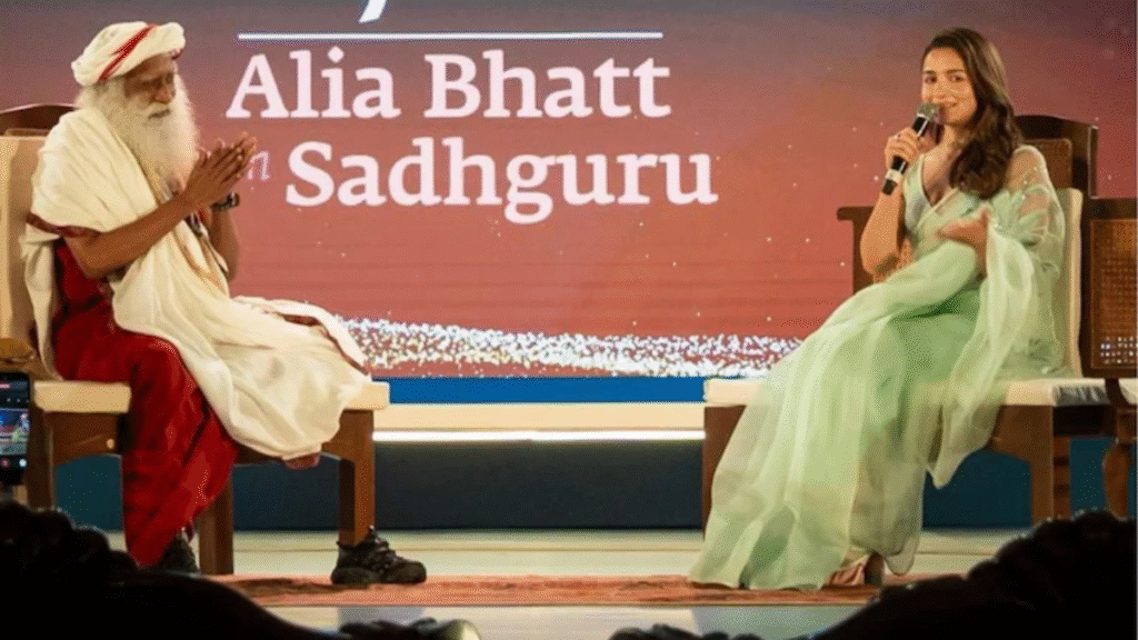 Alia Bhatt Seeks Sadhguru