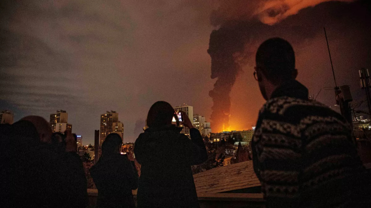 Order After Iranian Strike on Fuel Tanks