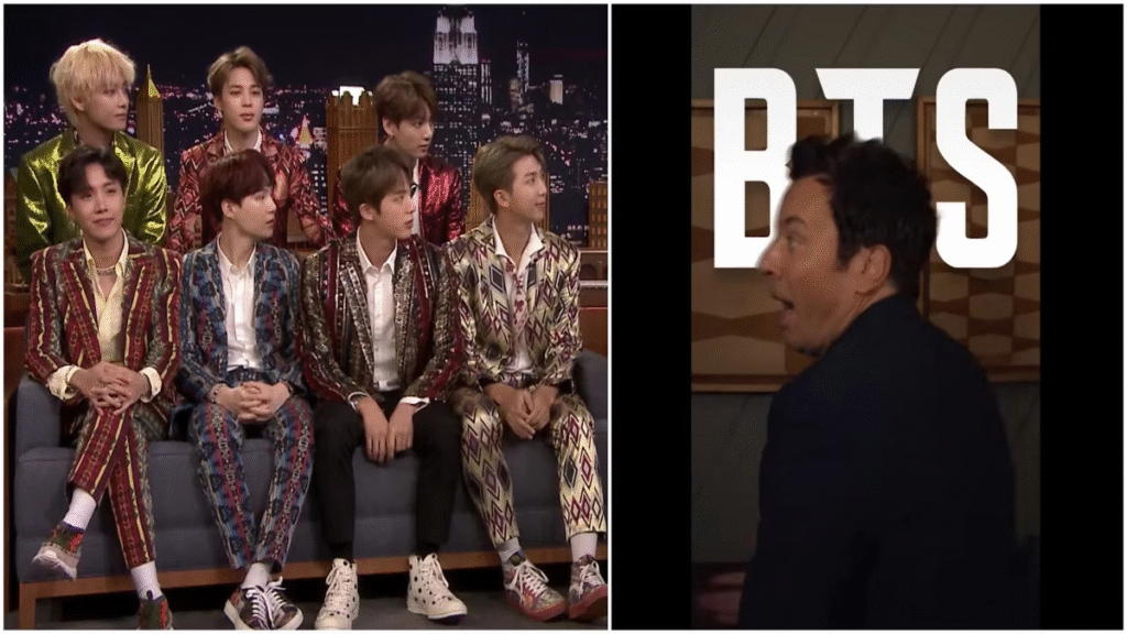 BTS Takes Over 'The Tonight Show