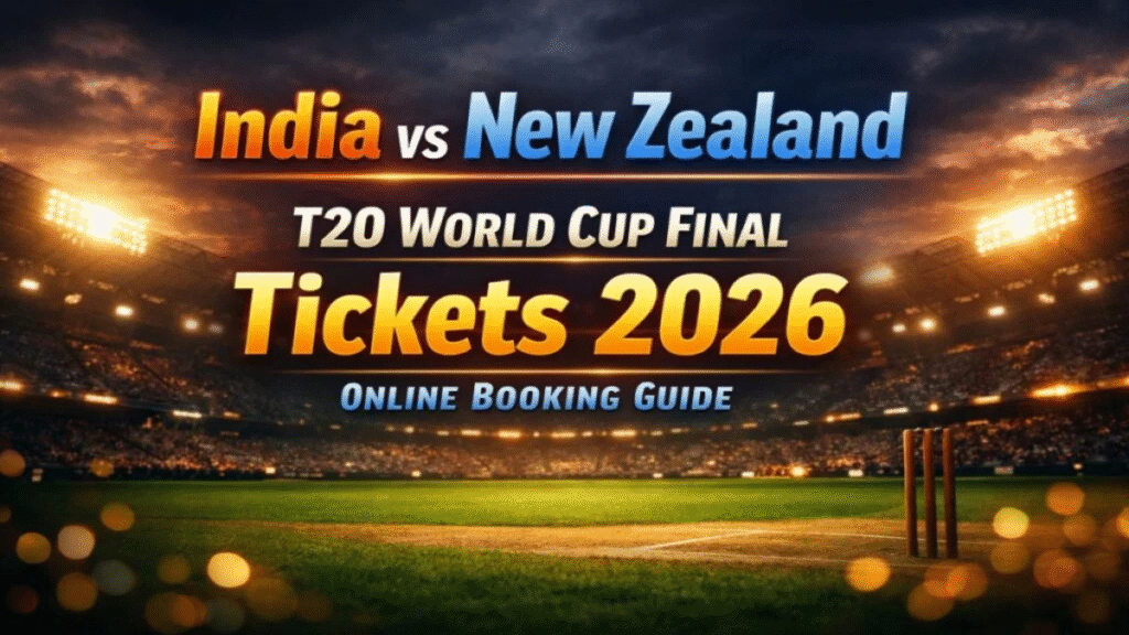 T20 World Cup 2026 Final: India vs New Zealand