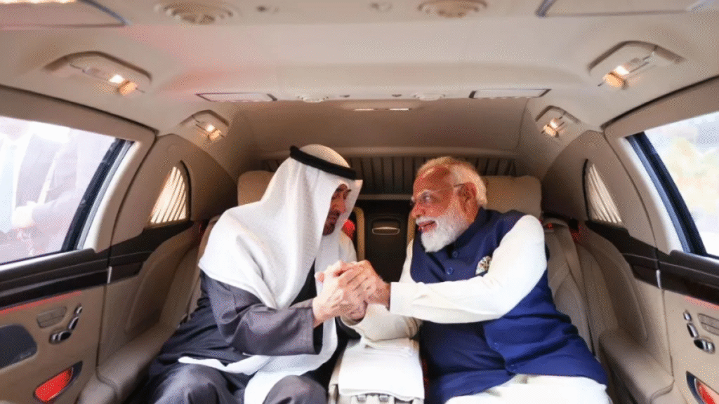 PM Modi and UAE President
