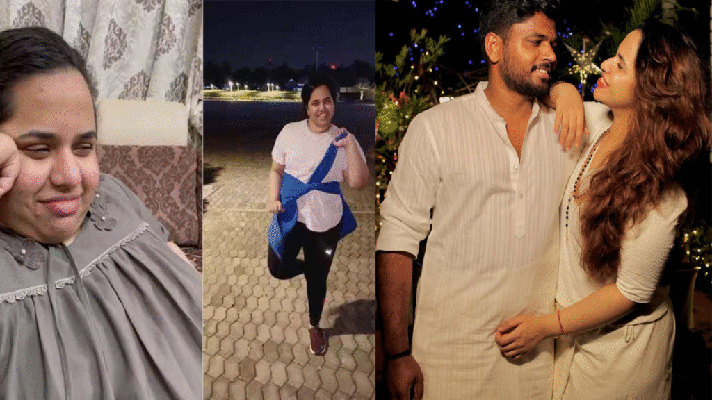 Sanju Samson Charulatha Remesh