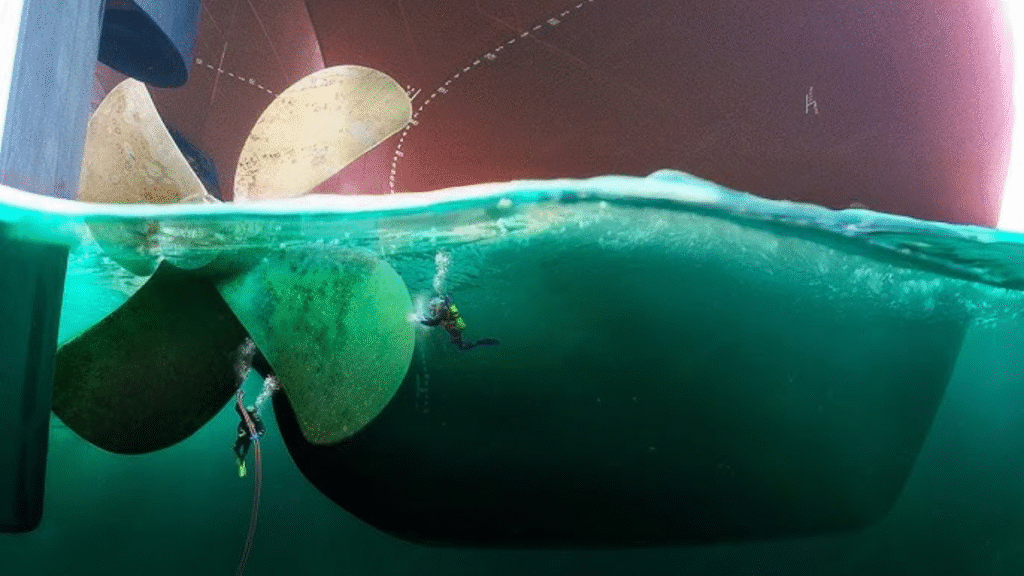 High-Stakes World of US Navy Propeller Repair